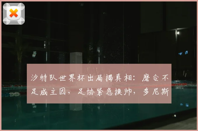 沙特队世界杯出局揭真相:磨合不足成主因,足协紧急换帅,多尼斯或率队征战亚洲杯及2026预选赛